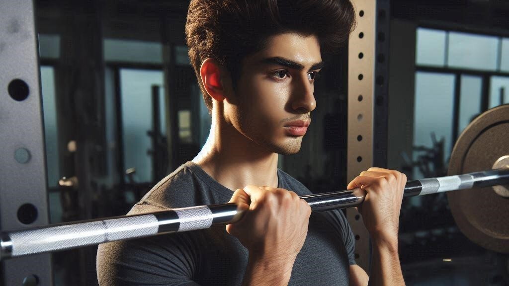 Curls in the Squat Rack